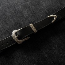 웨스턴 통가죽 벨트