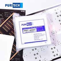 PURITECH 퓨리텍 크린룸 부직포 와이퍼 보루 PRT 409H (Hole Type) 200장/pk, 200장