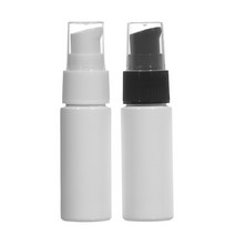 [허브스프레이샵] 플라스틱 에센스용기 모음10ml~400ml, 20ml, 백색용기 검은색캡, 1개