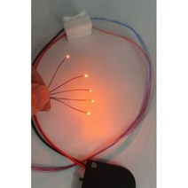 사전 유선 0402 Smd led 3v 10 색 30cm 연결 와이어 취미 키트 철도철도스타십건담 조명 5 개 279521, 0402Orange