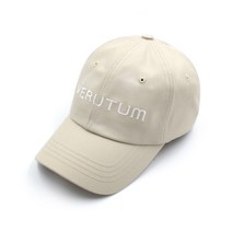 [베루툼] HW-BC009 FL Light Beige│Front Logo Cap