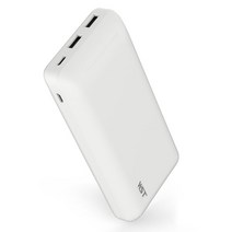 아이히트 슬림 보조배터리 멀티단자 20000mAh+5핀 케이블+8핀 젠더+타입C 젠더, WST-20000mAh