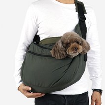 애견 택시탑승용 이동슬링백 M 치와와캐리어 펫가방