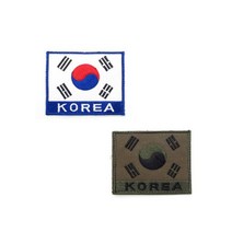 패치 헝겊태극기패치 태극기 뱃지 심볼 헝겊 PVC