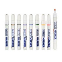 문화 페인트마카 9가지 색상 낱개 유성 마카 매직, 페인트마카_파랑