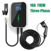 EVSE 월박스 EV 충전기 전기 자동차 충전 스테이션 유형 2 케이블 포함 IEC 62196-2 벤츠용 방수 32A 1 상 695135, 11kw-16A 3 Phase 695135