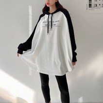 예담 봄 후드 왕 박스 빅사이즈 롱 면 원피스 임부 티셔츠