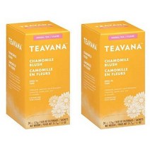 Teavana Starbucks Chamomile Blush Herbal Tea 티바나 스타벅스 카모마일 블러쉬 허브티 24개입 2팩