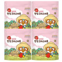 뽀로로 크리스피롤 딸기맛 x 4, 뽀로로 크리스피롤 딸기맛 4개
