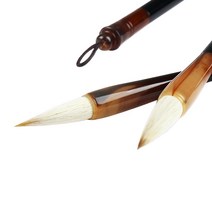 서예 붓 모직 족제비 헤어 브러시 펜 중국 일반 스크립트 브러시 풍경 그림 글자 세트