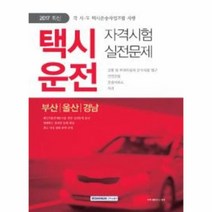 이노플리아 택시운전자격시험 실전 문제 부산 울산 경남 2017최신, One color | One Size@1
