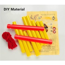 팬플룻 파이프 인디언 악기 8파이프 ABS 플라스틱 Panflute 수제 DIY 음악 장난감 팬 플루트 Panpipes 및, 02 black DIY