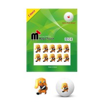 나만의 골프공구별용 전사 스티커 개띠 비기너 골프대회상품 골프볼스탬프