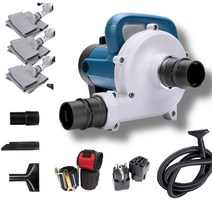 ProVac 목공 집진기 산업용 이동식 고출력 소형 싸이클론 분진 청소기, 10M, 1개