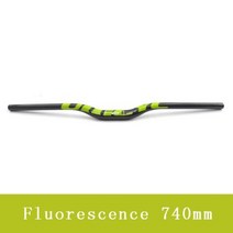 자전거핸들바 플랫바 픽시 로드 수입 ULLICYC 유명 브랜드 Ullicyc 탄소 MTB 핸들 바 평면 or 상승 31.8*580 600 620 640 660 680 700 720, Fluo-rise-740mm