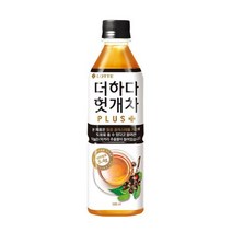 칠성 건강차 갈증해소 더하다헛개차 식이섬유 음료 500ML 12개, 7세트