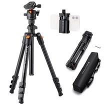 K&F CONCEPT 4단 전문 카메라 삼각대 + 볼헤드, K224A1+BH-28L