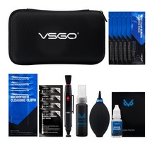 즉석 플로라이드 인화 폴라로이드 카메라 VSGO 20 in 1 렌즈 클리닝 키트 및 센서 클리너 세트 DSLR 디지털 용 DKL-20 Sony / Fujifilm Nikon Ca, Full Frame Kit
