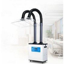 연기 흡입기 바퀴 달린 배연기 납땜 납연기제거기, 디지털 싱글 헤드(합금 지지대 + 사각 커버)