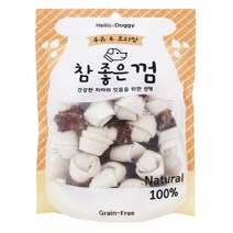 헬로도기 반려견용 참좋은껌 15p, 우유 + 오리 혼합맛, 2개입