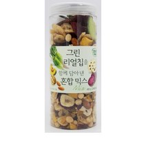 그린리얼칩혼합믹스(480g) 1개 식자재마트 대용량 업소용 고구마과자 민속과자 간식 추억의과자 옛날과자 어린이간식 견과류 견과믹스 호두 땅콩