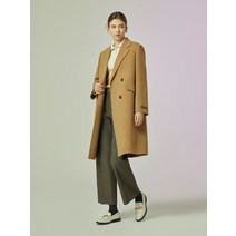 CC콜렉트 씨씨콜렉트 테일러드 투버튼 핸드메이드 롱코트 C234MSG523