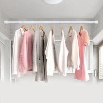 [앙꼬마켓] 못없이 압축봉 커튼봉 원룸 커튼 걸이 행거봉 건조대 _ 2108EA, 앙꼬마켓 1호 50-90cm