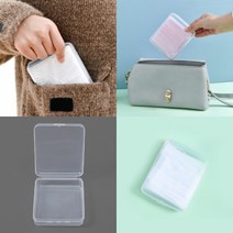 마스크 케이스 11X9CM 마스크플라스틱 마스크파우치 투명박스