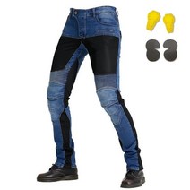 오토바이블랙박스남자 바이크 오토바이 바지 Aramid 보호 장비 승마 블랙 레저 Motocross, 01 pants 4A_01 S