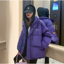QIANSU 2022년 여성 겨울 루즈핏 다운 패딩 다섯 가지 색깔
