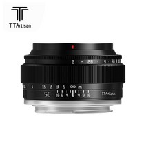 캐논 렌즈 카메라 TTArtisan50mm F2 프라임 소니 E 마운트 후지필름 XF M 레이카 L 니콘 Z 파나소닉 올림푸스 M43, 캐논 RF (Thanks)_Black, 3.캐논 RF - Black