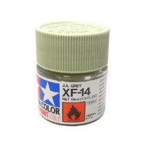 (81714) 타미야 아크릴 도료 XF-14 JA 그레이 무광 10ml