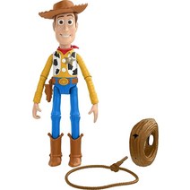 Mattel 픽사 스토리 토이 론칭 올가미 우디 액션 피규어 수집용 선물, Woody, 01 우디