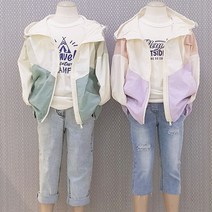 [행복한백화점][토토헤로스]여름 간절기 바람막이점퍼 케이배색포인트점퍼 HP12292122017