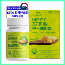 관절 연골 무릎엔 더 튼튼한 프리미엄 보스웰리아 1000, 60정, 1개