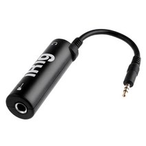 악기 악세사리 irig 모바일 효과 기타 효과 이동 기타 효과는 기타를 새 전화 기타 인터페이스 변환기로 교체, 협력사, 로고 랜덤, [01] Black
