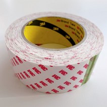 3M 강력 폼 스펀지 양면 테이프 50mm x 5m, 1개