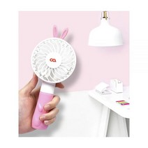 오아 쿠마우사미 미니 휴대용 선풍기오아 휴대용선풍기 OA-FN110, 쿠마팬, 브라운 S0052