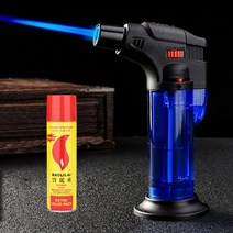 토치라이터 미니토치 캠핑용 캠핑 휴대용 요리 고화력, F