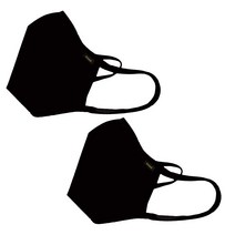 6mask 식스앤식스 황사 방역용 마스크 대형 KF94, 블랙, 2개