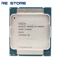 인텔 제온 E5 2620 V3 LGA 2011-3 CPU 프로세서 SR207 24Ghz 6 코어 85W 지원 X99 마더 보드