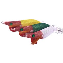 쉬림프에기2.2 한치낚시 이카메탈 한치에기, BCLK 쉬림프22 레이저 카키