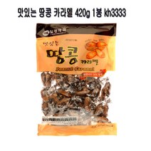 [메가마트]맛있는 땅콩 캬라멜 420g, 1개