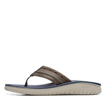 클락스 Clarks 남성용 Wesley 포스트 플립플롭 황갈색 합성물질 10 가성비 추천 미국직구