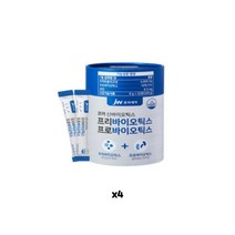 JW중외제약 코어 신바이오틱스 프리바이오틱스 프로바이오틱스 4개