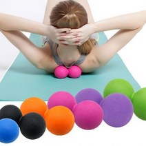 리오샵 땅콩마사지볼 1P 필라테스 스트레칭, 1개, 블랙