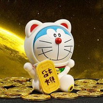 선물 도라에몽 블록 럭키 블럭