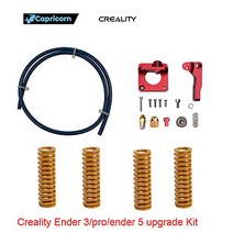 Creality 3D Printer Upgrade kit with Capricorn Premium XS Bowden Tubing Metal Feeder Extruder Frame, 1, S5,S4,CR-10/CCR-10S,Ender 5,En