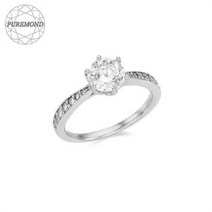 OST SH01 퓨어몬드1ct 솔리테어사이드스미스링 21406D