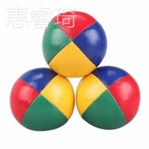 저글링 공 곡예 소품 던지기 공, 5.5 지름 4색 6